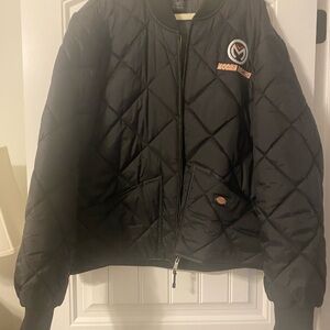 Moose Racing Black Quilted Jacket